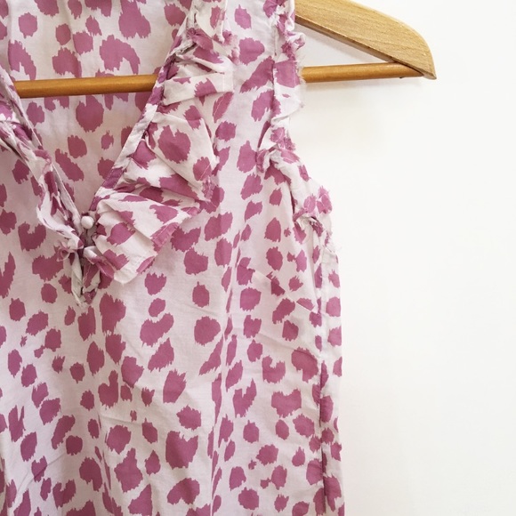 Loft Leopard Print Summer Blouse - Picture 2 of 3